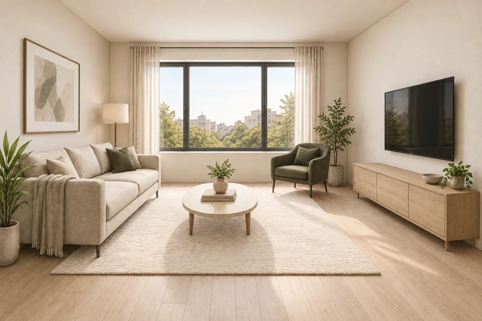 Interior sketch: interior visualization